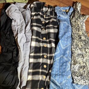 Women’s “mystery” dress bundle 4 size L, 1 size M